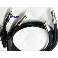 Dragon RCA cable ..Mythical Creature Series Dragon RCA-RCA Cable Perfect-Surface Pure Silver (PSS) with case