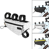 AliExpress Rhinowalk Bike Front Frame Bag SplashProof 1.7L Bicycle Triangle Bag Bikepacking Cycling Travel Storage Bag Bike Accessories