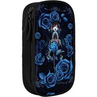 Retro Pencil Case Ado Singer Kyogen World Tour 2025 Hibana Pencil Box School Pencil Cases Boy Girl Double Layer School Supplies