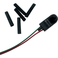 Exterior Outside Air Temperature Sensor Underneath Door Mirror For Fiat 500 500X 500L Punto 05-18 Ambient