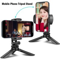 Support pour téléphone Portable trépied pliable bureau support pour téléphone Portable rotatif Selfie tenant caméra vidéo en direct stabilisateur Bracke