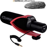 COMICA CVM-V30 PRO Camera Microphone Super-Cardioid Condenser Shotgun Microphone for Canon Nikon Sony Panasonic DSLR Camera