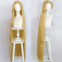 Halloween Women Princess Tangled Rapunzel Cosplay Wig blonde hair Role Play costumes