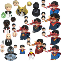 Blind Box Mini Building Blocks G0190 Figures Big Goblin Spiderman Iron Man Venom Captain Hawk Deadpool Armor Christmas Gift Toy