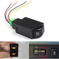 1Piece Original Size 5 Pin ON-OFF Button Car Fog Light Switch For Subaru Forester Outback Legacy Impreza BRZ With 4-Wires Orange