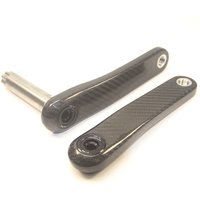 AliExpress CRUZBIKE Road Bike Carbon Fiber Crankset Titanium Alloy Axis 3-Bolt/8-Bolt Direct Mount