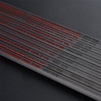 Toparchery 31" Pure Carbon Arrow Shaft Inner Diameter 6.2mm Spine 300 350 400 500 600 Compound Recurve Bow Hunting Archery Shaft