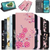 Stand Flip Wallet Case For Honor Play 9T 5G 8A 9x 20i 20 200 Lite View 20 200 Pro 5G 200 Smart Flip Painted Pattern Wallet Cover