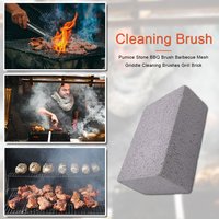 BBQ Grill Cleaning Brick Block Barbecue Natural Cleaning Stone Racks Stains Grease Cleaner BBQ Tools Oil Stain Cleaning