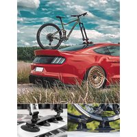 AliExpress ROCKBROS Vacuum Suction Roof-Top Bike Carrier Rack for Car MTB Bicycle Rack Sucker Car Roof Road Mountain Bike Universal Holder