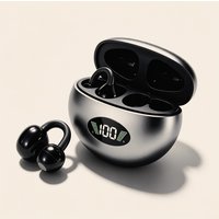 Clip-Style Bluetooth Wireless Earphones Premium Audio Performance Sports Headset with Long-Lasting Battery Integrated Microphone