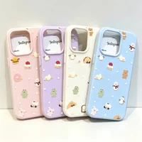 Case For Motorola Moto G05 G06 G15 G22 G30 G32 G34 G35 G52 G53 G55 G56 G60 G75 G86 E20 G14 G73 G84 E40 Cute Animal cake Cover