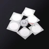 5YOA 100pcs NFC Label Tag Stickers 13.56MHz ISO14443A Universal Ntag213 RFID Stickers for All NFC Enabled Phones
