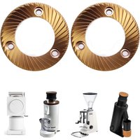 High-Uniformity Espresso Grinding 64mm Flat Burrs Compatible With DF64, DF64P, DF64E, DF64V, Mazzer Super Jolly and Mini-E
