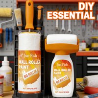 White Latex Paint Wall Clean Repair Water Based Latex Paint Wall Peeling Graffiti Repair Drywall Hole Filler Paint Roller Brush