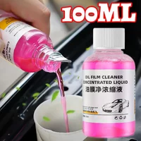 100ml Car Glass Water Windshield Oil Film Cleaning Tools Liquid Concentrated Windshield Cleaner Insecticide Glue Degreasing Film