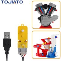 Compatible Bambu Lab TT Deceleration Motor LA001 Single Axis DIY Motor Accessories No Welding Line Makerworld Printer Parts