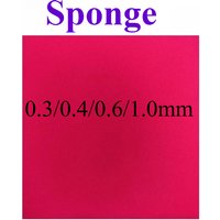 Table Tennis Sponge Ultra Thin & Light 0.3/0.4/0.6/1.0mm High-density Beige Blue Ping Pong Sponge for Table Tennis Rubber