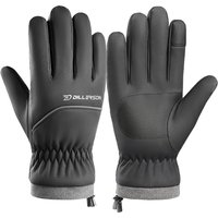 AliExpress Winter new ski gloves for outdoor cycling, waterproof, touch screen, warm, windproof, and cold resistant riding gloves for men