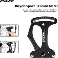 AliExpress enlee ENLEE Bicycle Spoke Tension Gauge Mountain Wheel Set Ring Elastic Measuring Device Slant Correction Tool