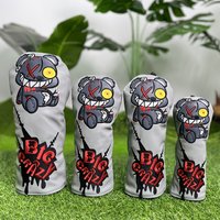 Fun Little Bear Golf Cover, Golf Accessories, Made of Dust-Proof and Durable Materials