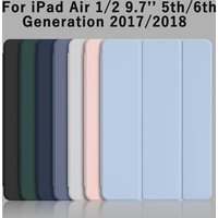 Tri-fold Flip Case For iPad Air 1 2 9.7'' 2013 2014 2017 2018 5th 6th Gen 9.7'' A1893 Magnetic Stand PU Leather Protective Cover