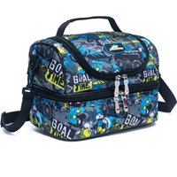 Lunch bag for elementary school Boys for Picnics Tourism Camping with Double-layer Preservation Adjustable Shoulder