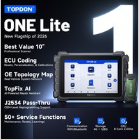 TOPDON ONE Lite All System car Diagnostic Tools ECU Coding Active Test 50 Resets OBD2 Scanner PK LAUNCH X-431 Pro Elite