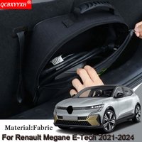 EV Car Charging Cable Storage Carry Bag For Renault Megane E-Tech 2021-2023 2024 Charger Plugs Sockets Waterproof Fire Retardant
