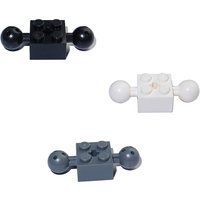 Building Blocks Technicalal Parts 2x2 With Ball Joint Bricks on Both Sides Connector Axle Hole Brick Toys 17114 57908