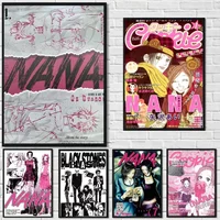 NAna Black S-Stone Anime Fashion Canvas Wall Art - Living Room Home Decor