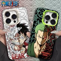 One Piece GEAR FIFTH LUFFY ZORO Hard Case for Samsung Galaxy S25 Edge S26 S24 S23 Ultra S22 S21 Plus FE A57 A37 A17 A07 4G Cover