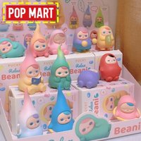 Genuine Pop Mart Pucky Relax Beanie Series Blind Box Kawaii Collectible Figure Desktop Ornament Gift For Girls