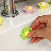 1pc Durable Silicone Sink Overflow Hole Plug, Prevents Water Overflow and Clogging, Suitable for Kitchen and Bathroom Basins