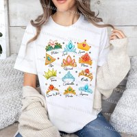 Retro Princess Crown Shirt Snow White Rapunzel Ariel Belle Tee Girl Trip Shirt magic Kingdom Princess Vacation Women Shirt