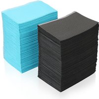 Tampon de nettoyage de tatouage jetable, lingettes de nettoyage imperméables, couverture de nappe, serviettes dentaires pour patients, accessoire de bavoir de tatouage, livraison gratuite