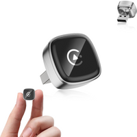 Wireless CarPlay Adapter & Android Auto Dongle, Fast Auto-Connect, Ultra-Compact & Portable Plug-&-Play Wireless CarPlay Convert