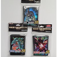 Yugioh Red-Eyes Black Dragon Dark Magician Blue-Eyes White Dragon Card Sleeves Yu-Gi-Oh! TCG OCG Trading Cards Protector Case
