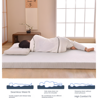 3.1 Inch Queen Memory Foam Mattress Topper, Cooling Gel Bed Topper with Removable Cover, Soft & Pain Relief & Breathable