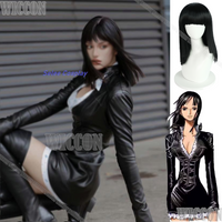 Anime Comic Devil Nico All Sunday Cosplay Robin Costume Wig 1PC Black Sexy Uniform Clothe Cosplay Women Halloween Customized