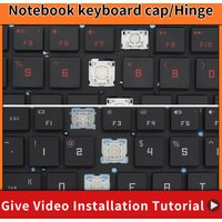 Replacement Keycap Key Cap&Scissor Clip&Hinge For HP OMEN 15-EN 15-EK 15-EK0010la TPN-Q236 Q265 Laptop Keyboard KEY & Clips