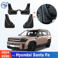 For Hyundai Santa Fe 2024 2025 2026 Fender Mudflaps Splash Guards Mudguards Mud Flaps Car Accessories