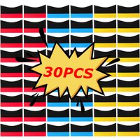 10x6x4cm Car Cleaning Polishing Sponges Multi-Color Auto Wheel Tire Tyre Washing Waxing Sponge Brush Car Accessories Clean Tool