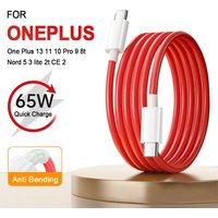 For Oneplus Cable Type C 65W Fast Charging Cable USB A Data Wire For One Plus 13 13T 11R Nord 3 CE 2 12 12R 10 Pro 10R 10T Ace 3