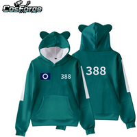 New anime game fish Calamari Costume cosplay TrackSuit Outfits Number 001 230 333 456 Uniform Party Clothes Adult Player Game