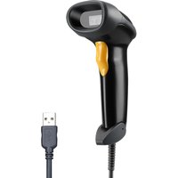 Eyoyo EY-H2 Handheld 2D Barcode Scanner USB Wired Automatic Scanning QR Code&PDF417&Data Matrix, Bar Code Reader with Long USB Cable, For POS Mobile Payment, Convenience Store, Supermarket, Warehouse