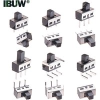 10PCS 3A 250V SS12D06 SS12D10 Toggle Switch 3Pins Straight Feet Handle SS12D10 Power Switches High 5mm Spacing Of 4.7mm