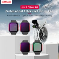 Zestaw filtrów ND/CPL do akcesoriów DJI Flip/Lito X1, zestaw filtrów obiektywów do dronów ND16/ND64/ND128/CPL, powlekane szkło optyczne HD, 4 sztuki