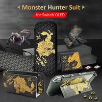2022 Monster Hunter Storage Bag for NS Switch OLED Carrying Case Protective Shell for NS Switch OLED Game Accessories