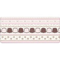 Strawberry Cake Gaming cartoon Mousepad Pink Kawaii Large Office Rubber Mouse Pad Keyboard HD Printing overlock dessert Desk Mat